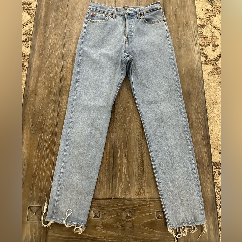 Levi's Blue Straight Leg Vintage Jeans